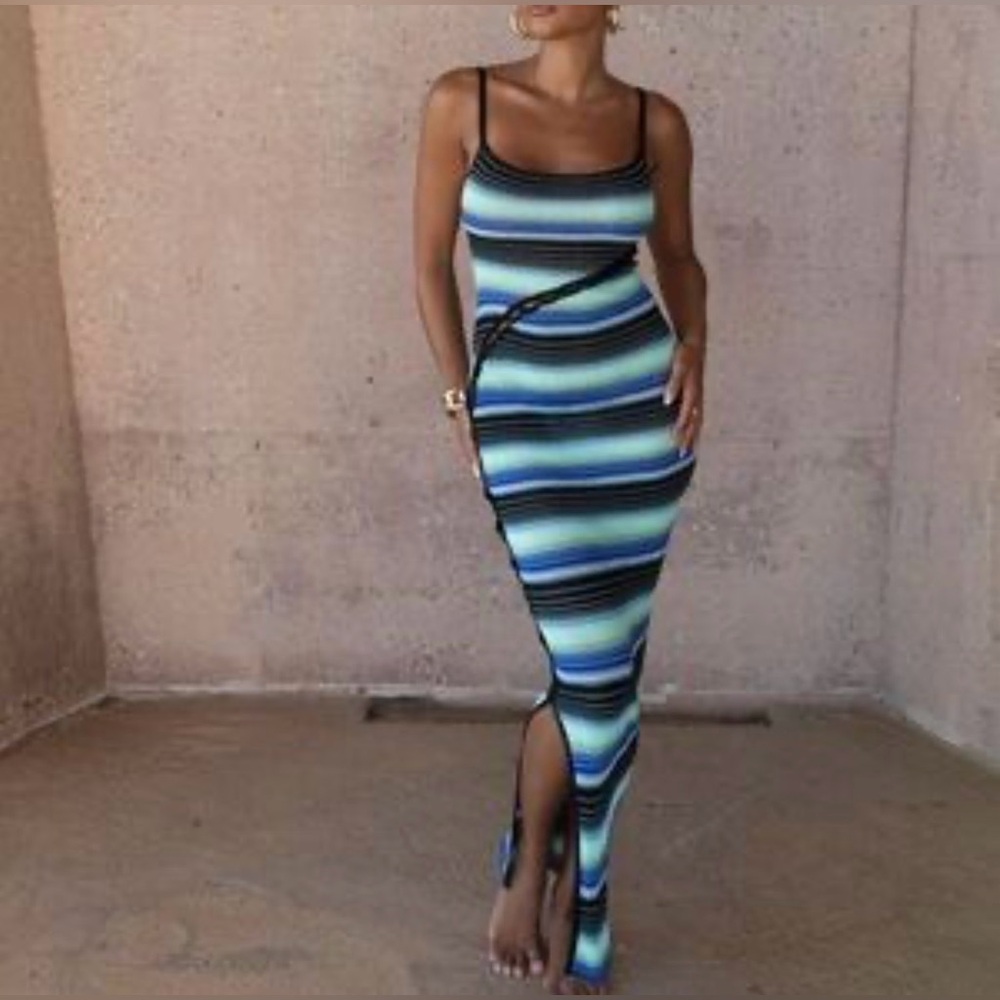 JLUXLABEL Ventura Maxi Dress in Multi